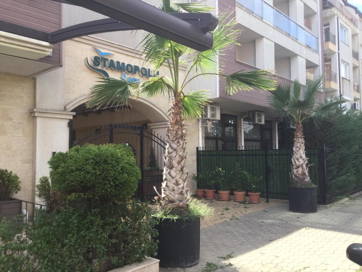 Apart-Hotel Stamopolu Lux С Изглед Към Морето Primorsko Exterior foto