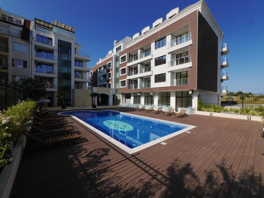 Apart-Hotel Stamopolu Lux С Изглед Към Морето Primorsko Exterior foto